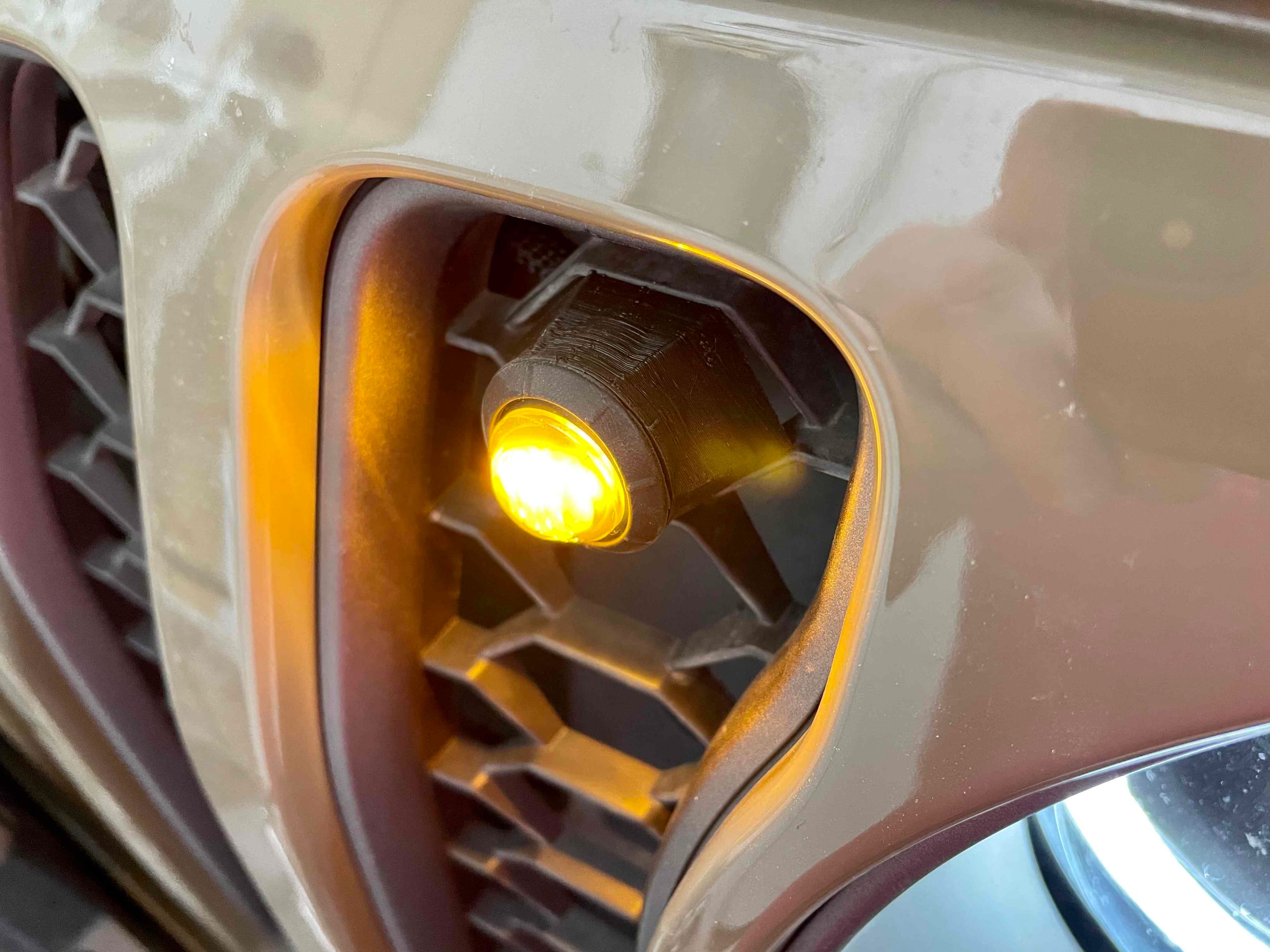 Jeep Gladiator Pre-Runner Grill LED Mounts - image 3 of 3