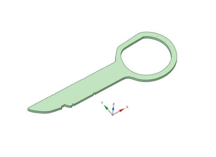 Radio unlocking tool for Audi - image 3 of 3
