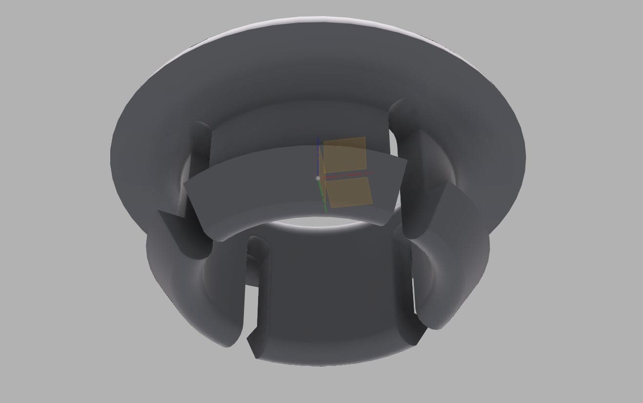 Bmw E30\E28\E21 - door lock knob sleeve (OEM: 51 41 1 911 964, 51 21 1 852 140) - image 2 of 3