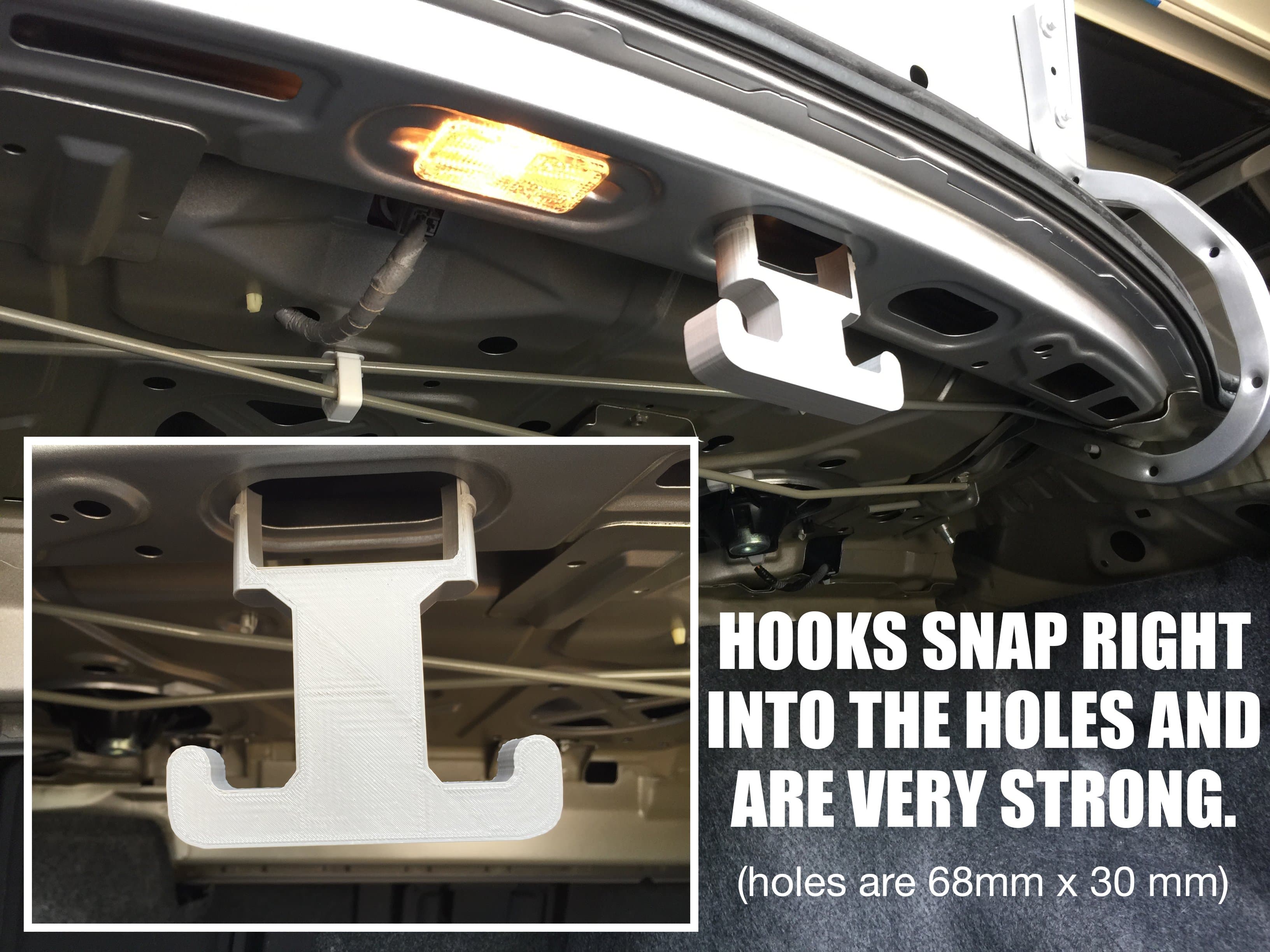 Boneloc Trunk Hooks - image 3 of 3