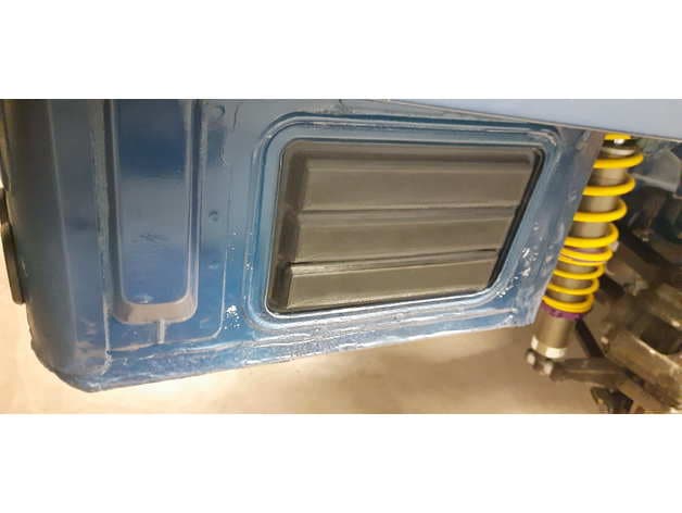 BMW E46 lightweight Trunk Vent Cover because racecar - image 2 of 2