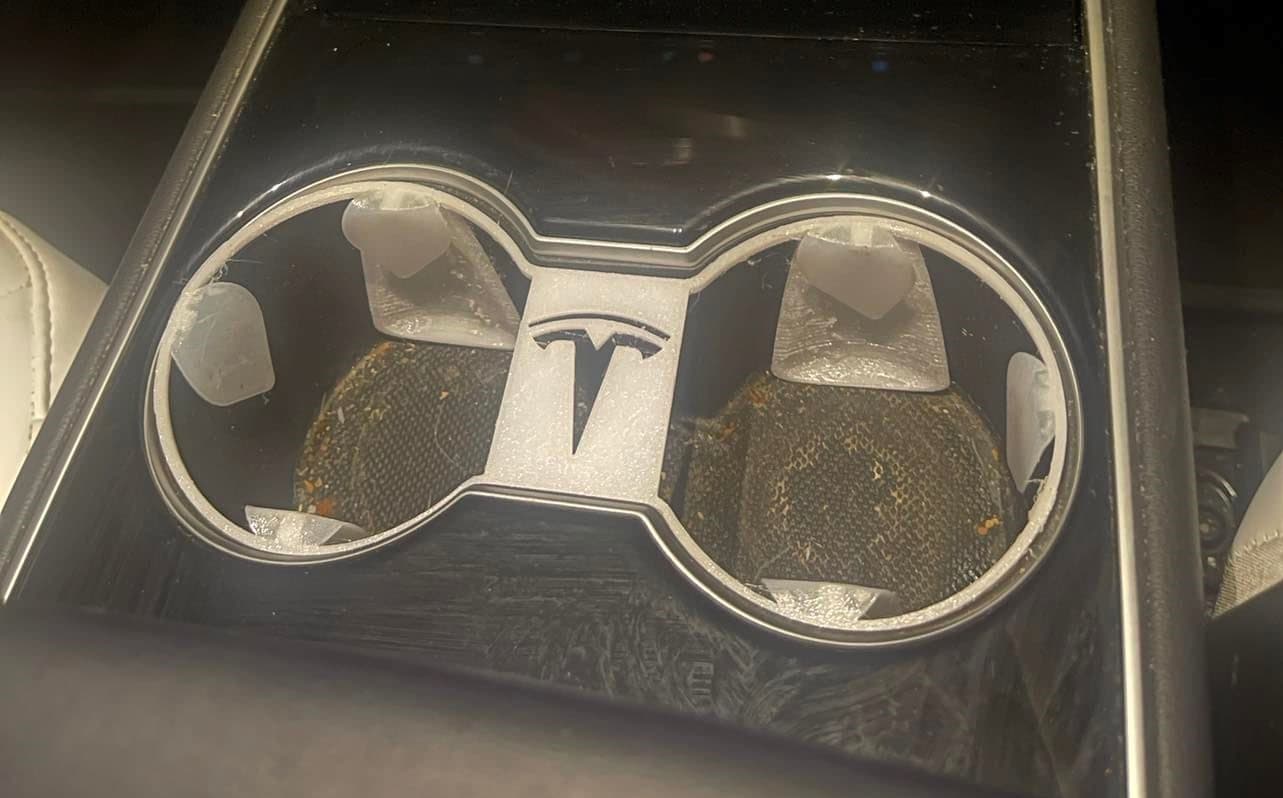 Tesla Model 3 / Y Cup Holder Insert - image