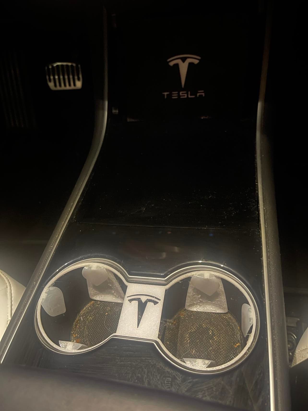 Tesla Model 3 / Y Cup Holder Insert - image 2 of 2