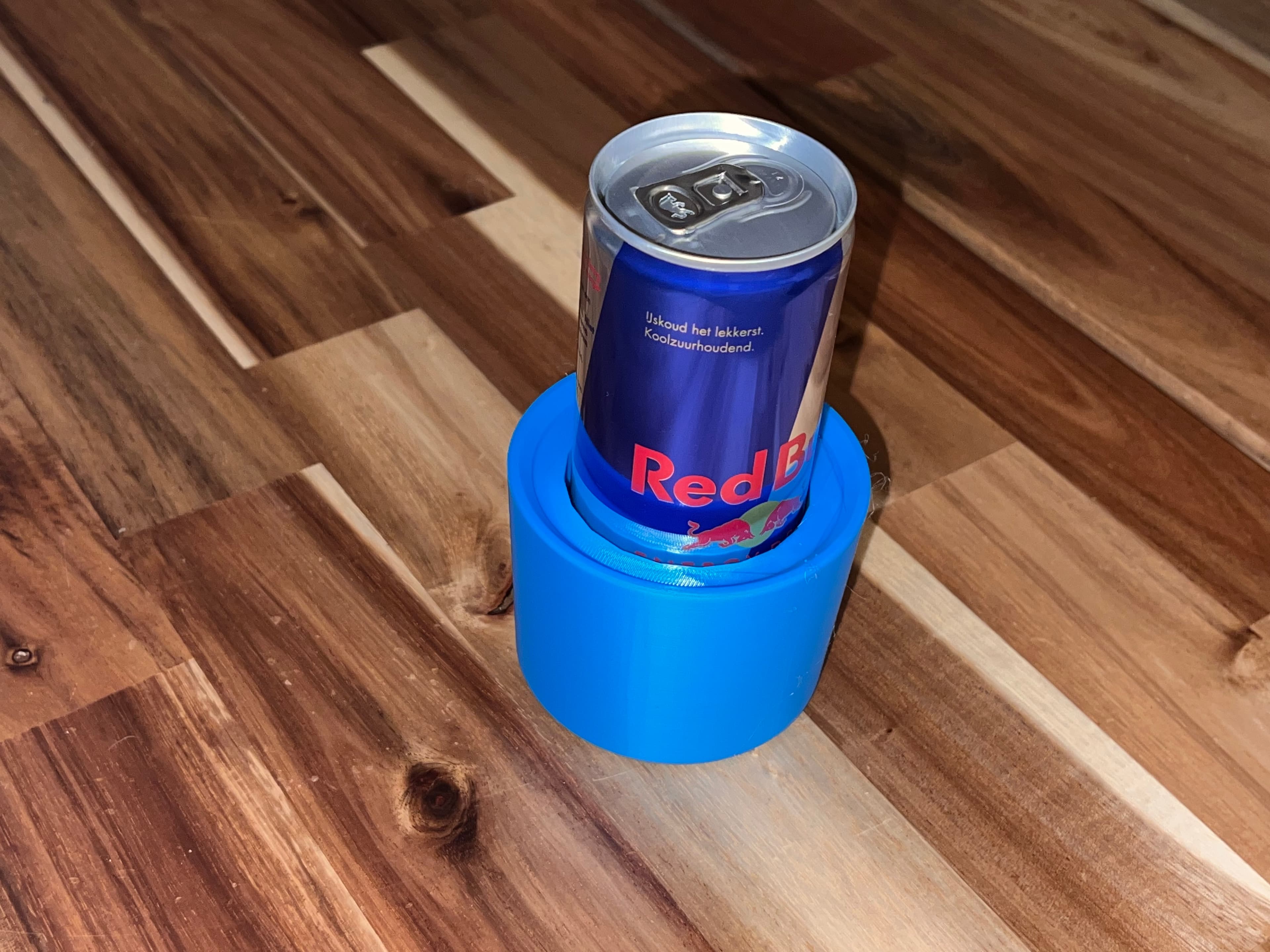 Tesla Model 3 cup holder for Red Bull cans - image