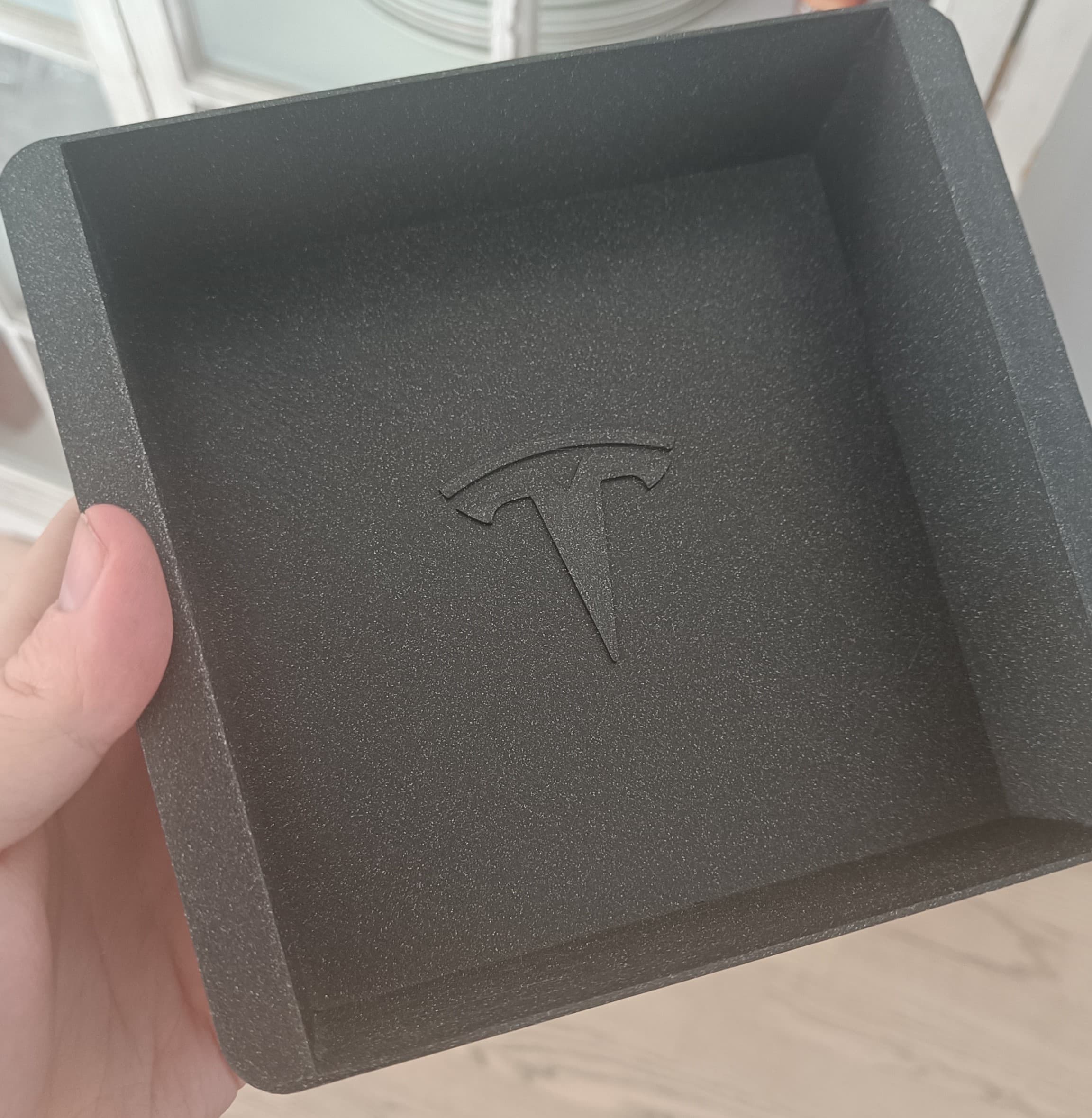 Photo of Supportless 2021 2022 Tesla Model 3 Y Rear Center Console Arm Rest Tray By Printer2261