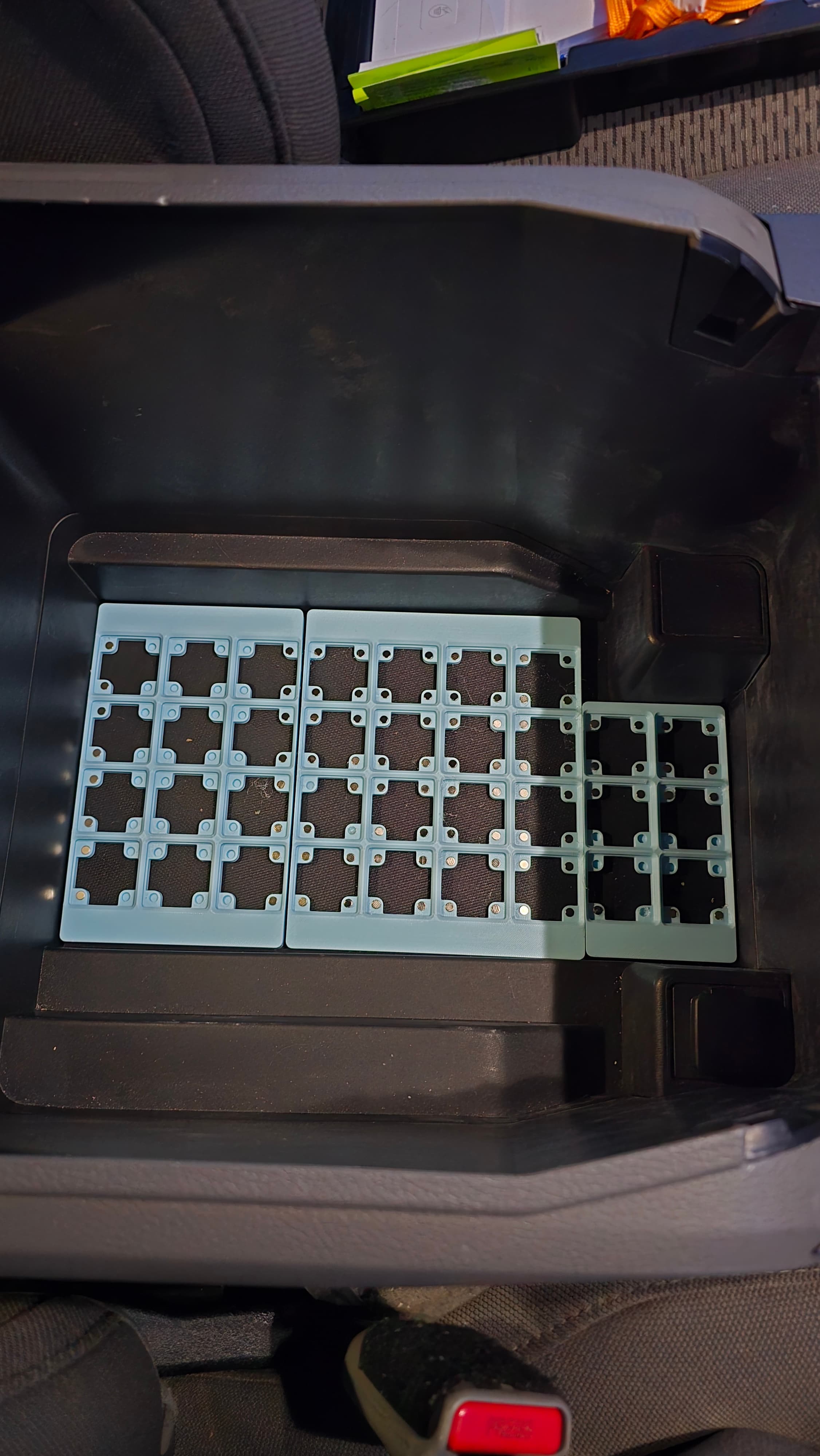 Ford F-150, Super Duty, Expedition Center Console Gridfinity Organizer - image 3 of 5