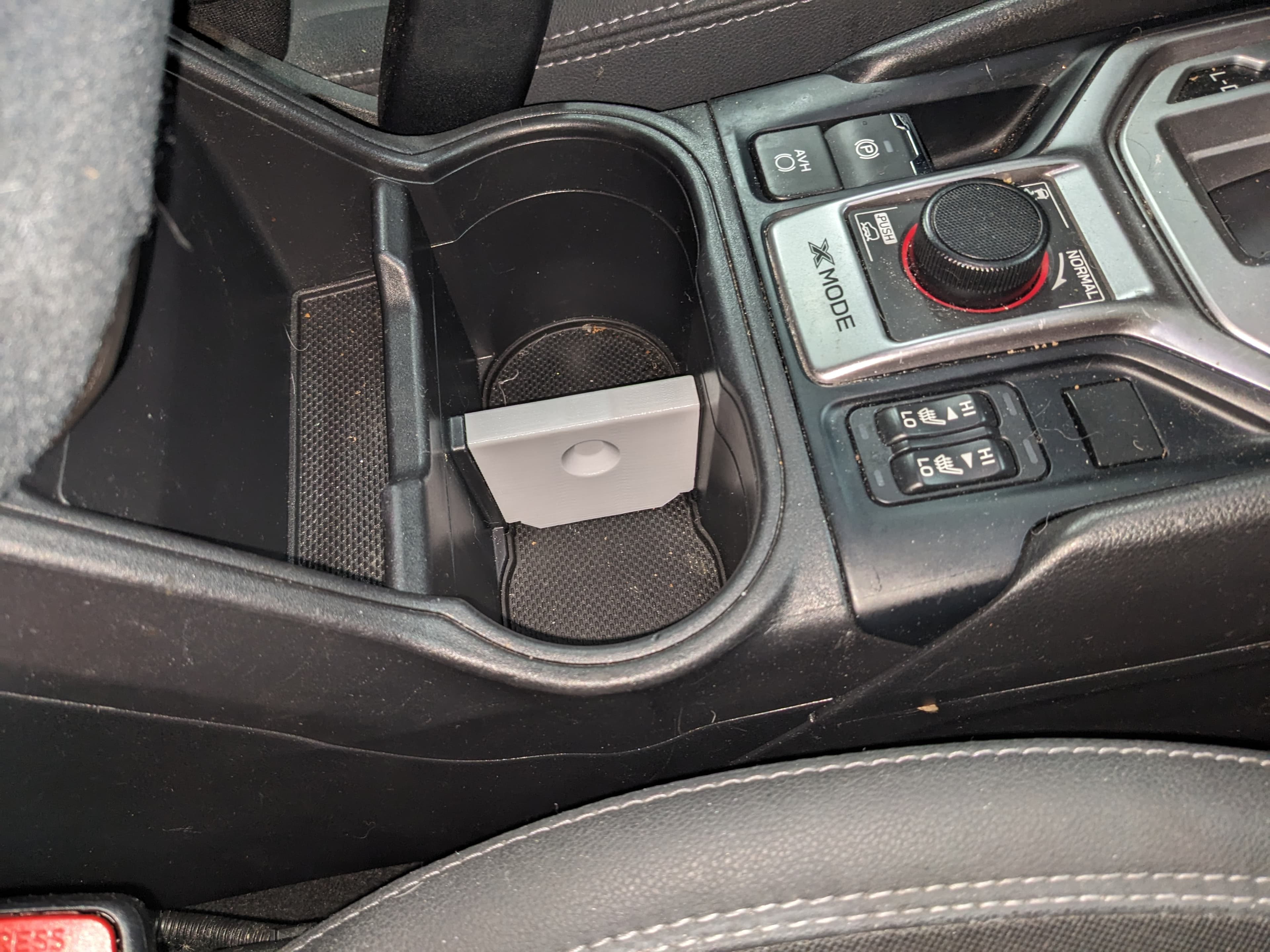 Center Console Cup Holder Insert Divider for SUBARU FORESTER - Multiple Versions - image 2 of 6