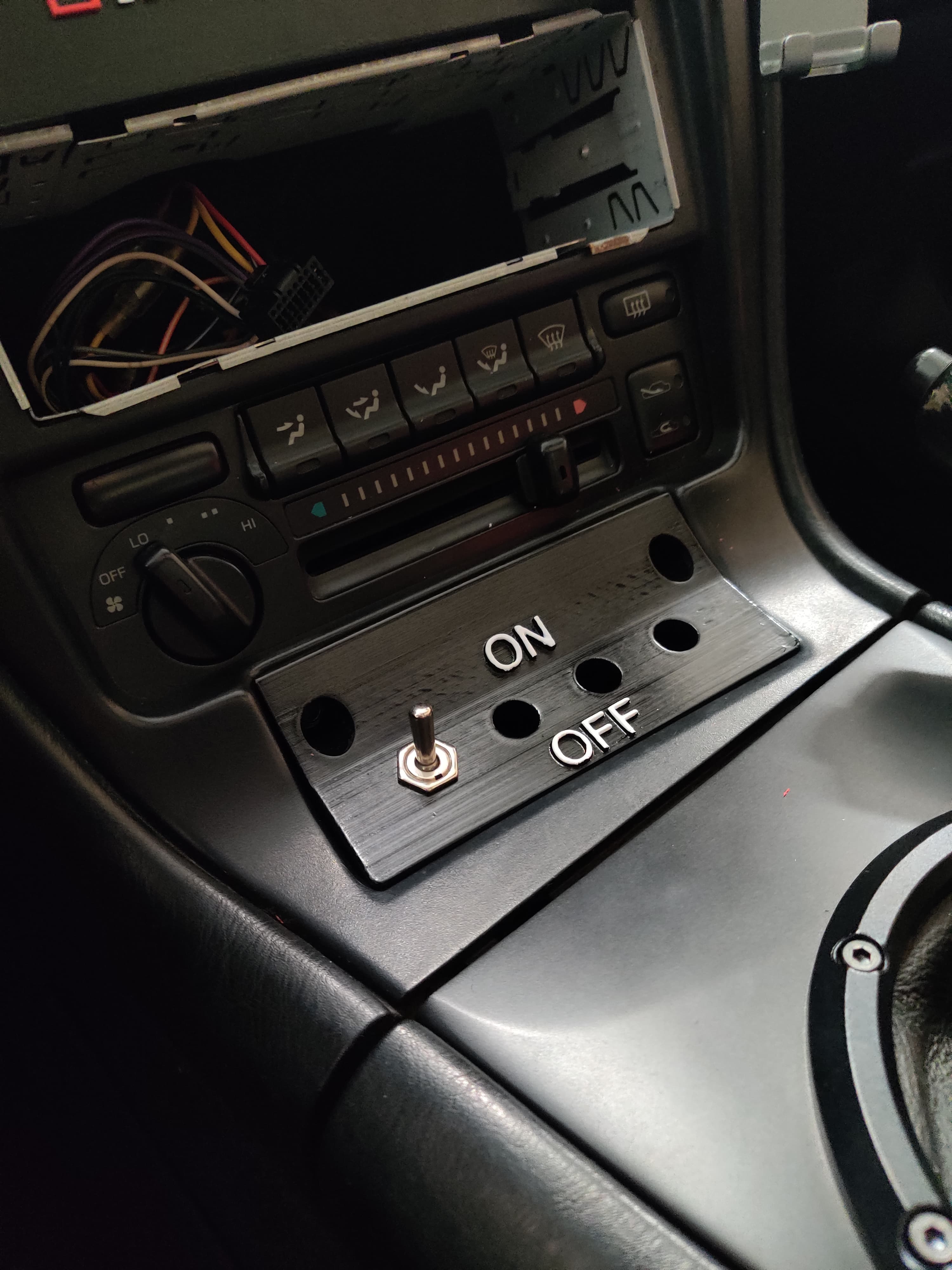 Toyota MR2 SW20 Switch Shroud - image 2 of 2