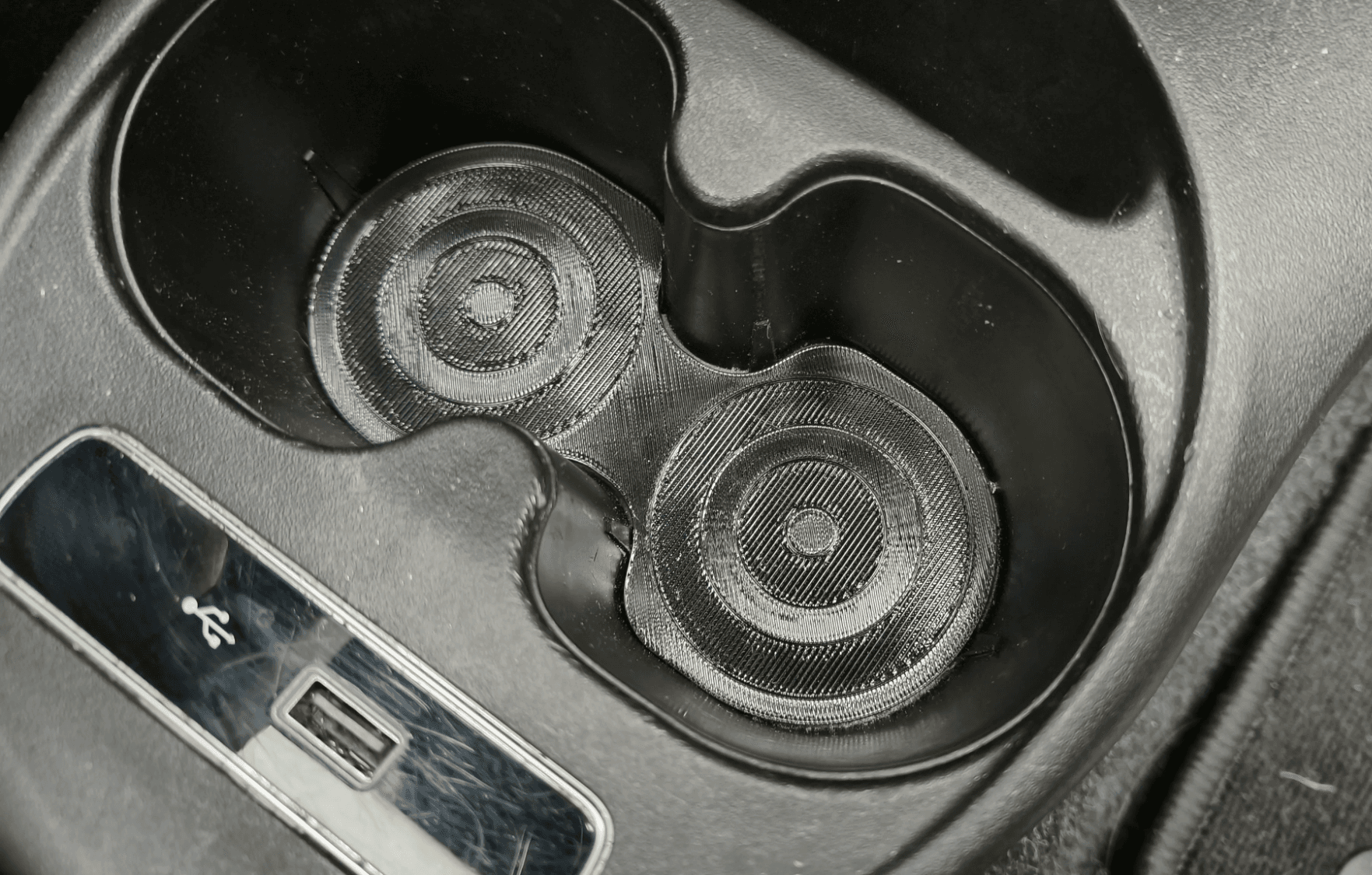 Fiat 500 (312 Facelift) Cup Holder Insert - image