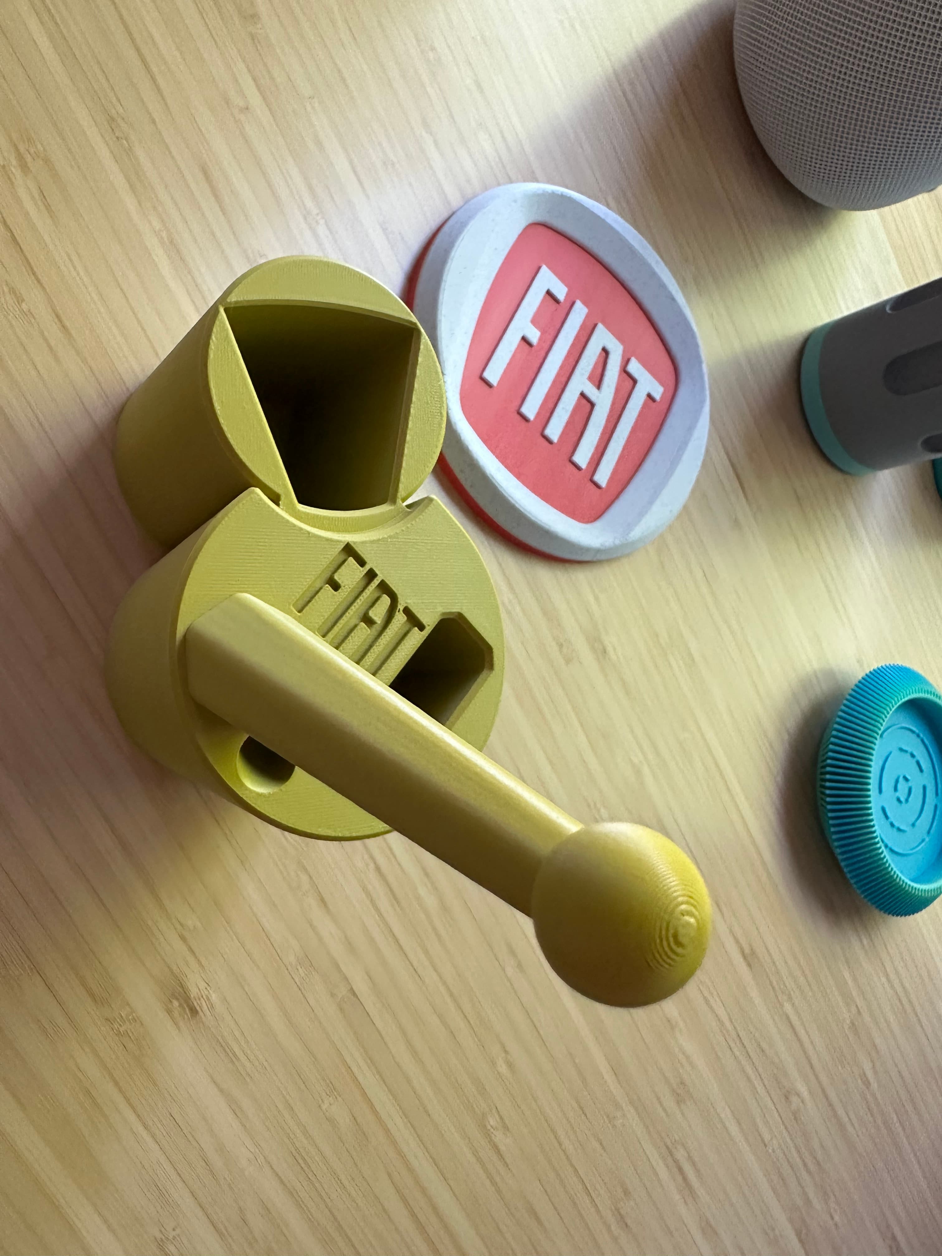 Fiat 500 Cup Holder Phone Stand - image