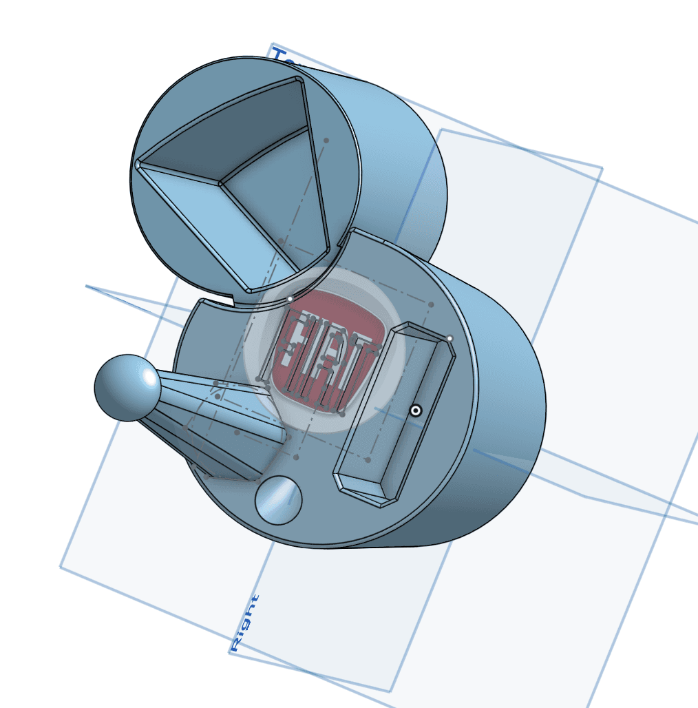 Fiat 500 Cup Holder Phone Stand - image 4 of 6