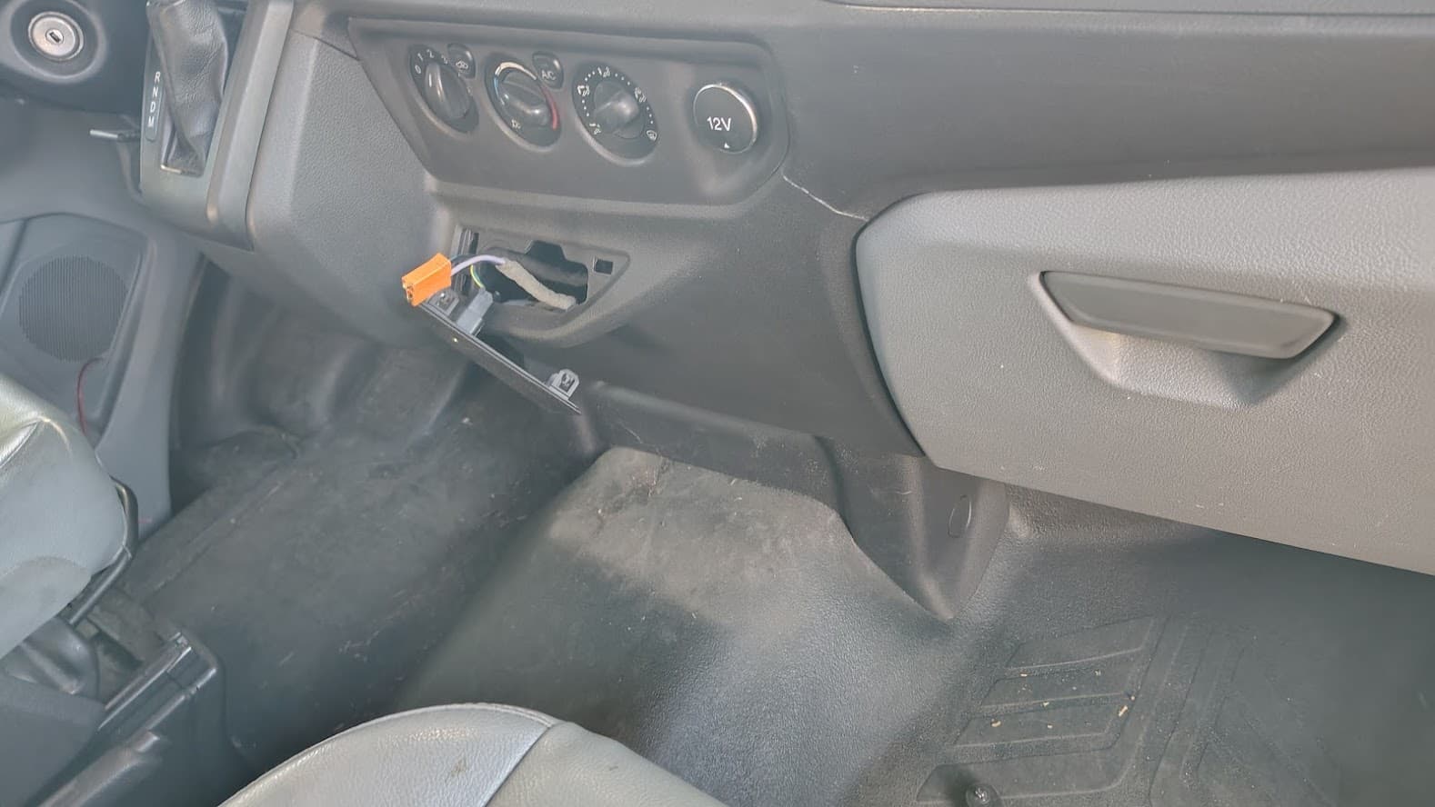 Ford Transit "slim console" aux input bezel - image 3 of 3