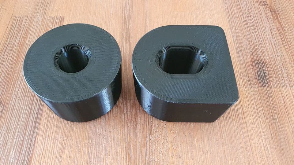 2021 Mazda BT50 / D-Max Cup Holder Inserts - image 2 of 3
