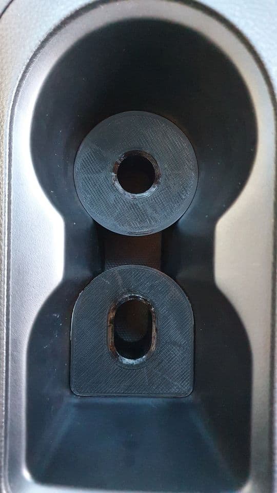 2021 Mazda BT50 / D-Max Cup Holder Inserts - image 3 of 3