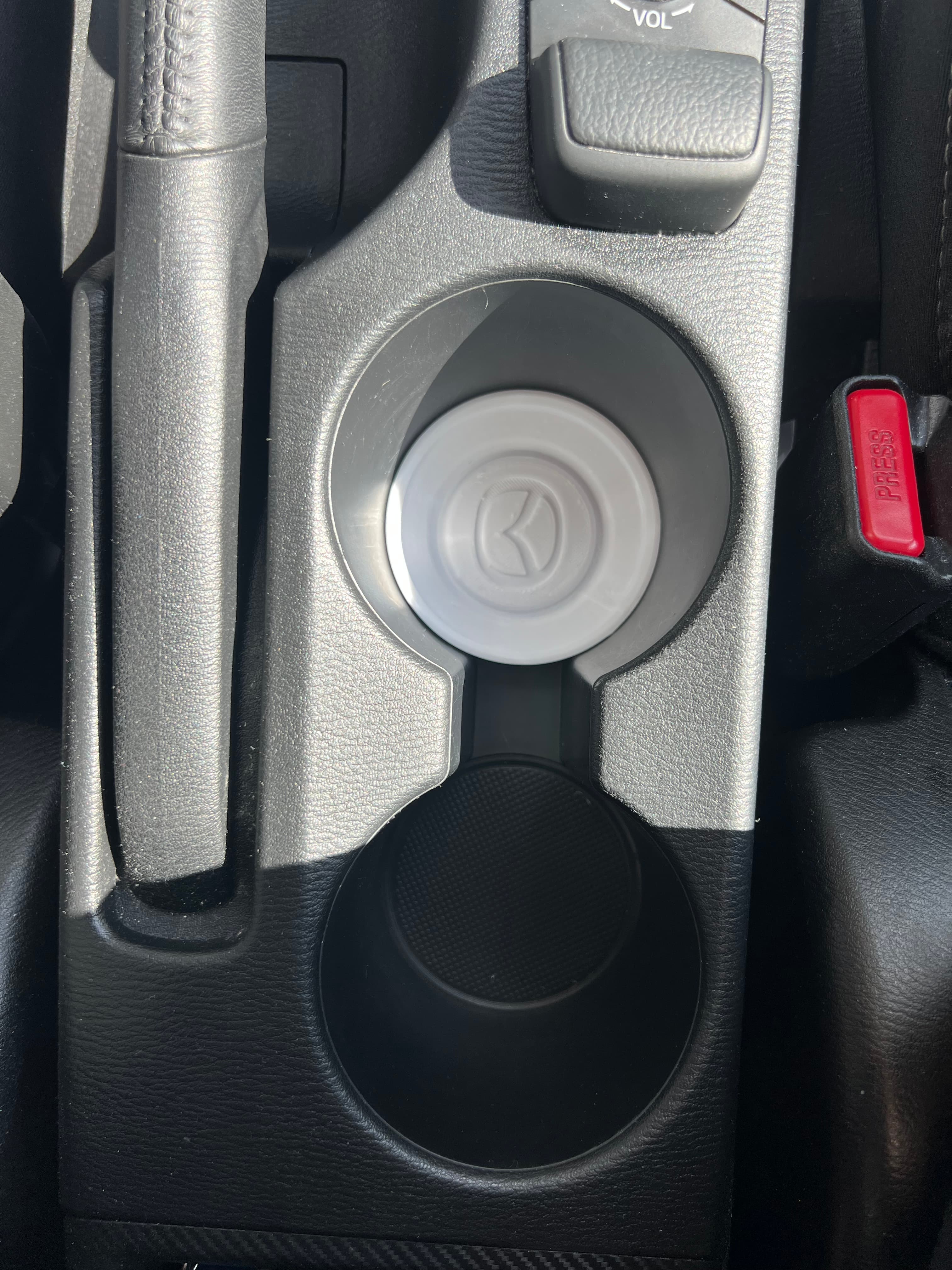 Mazda Cup Holder Insert / Coaster with Logo - image