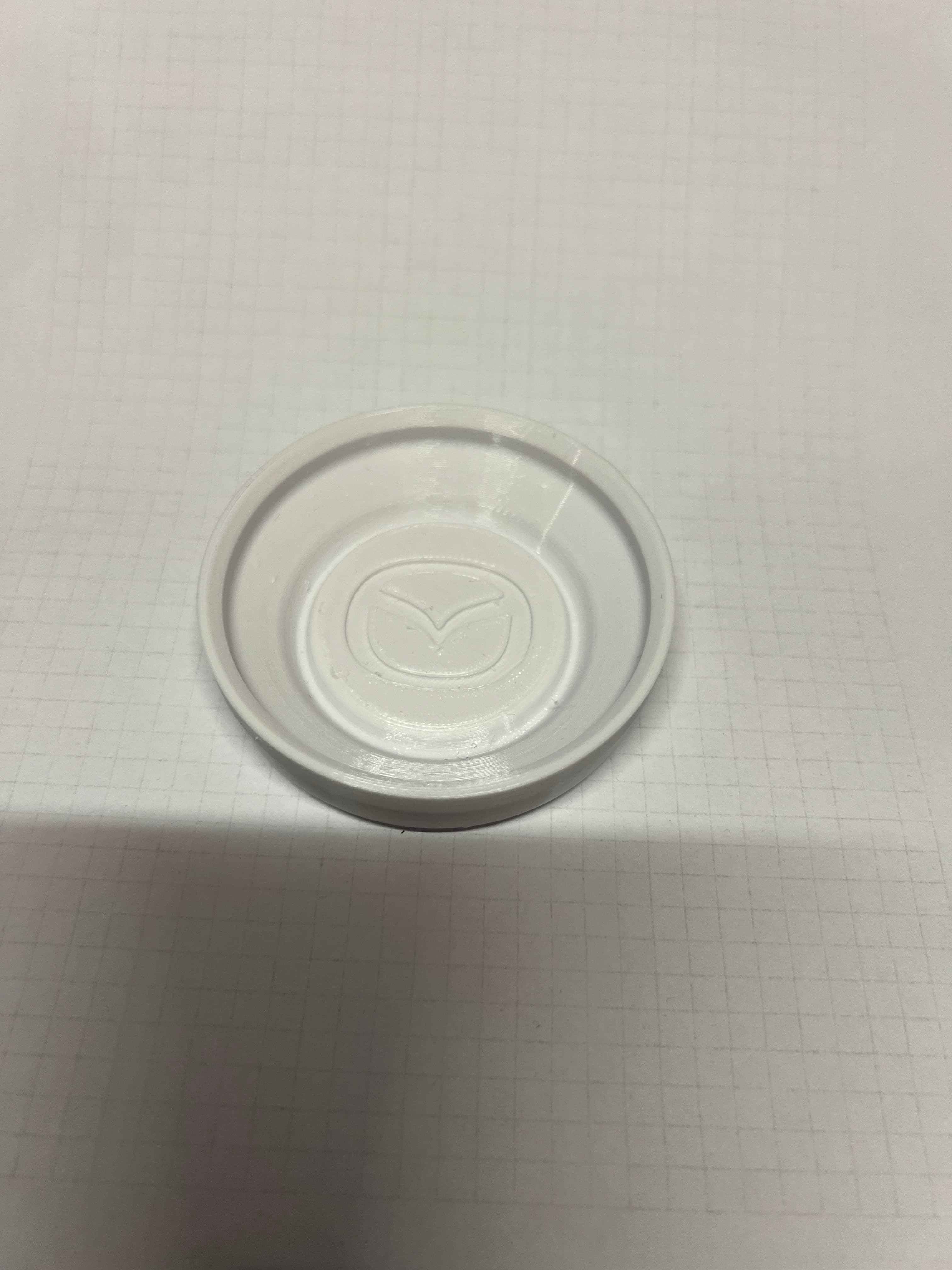 Mazda Cup Holder Insert / Coaster with Logo - image 5 of 6