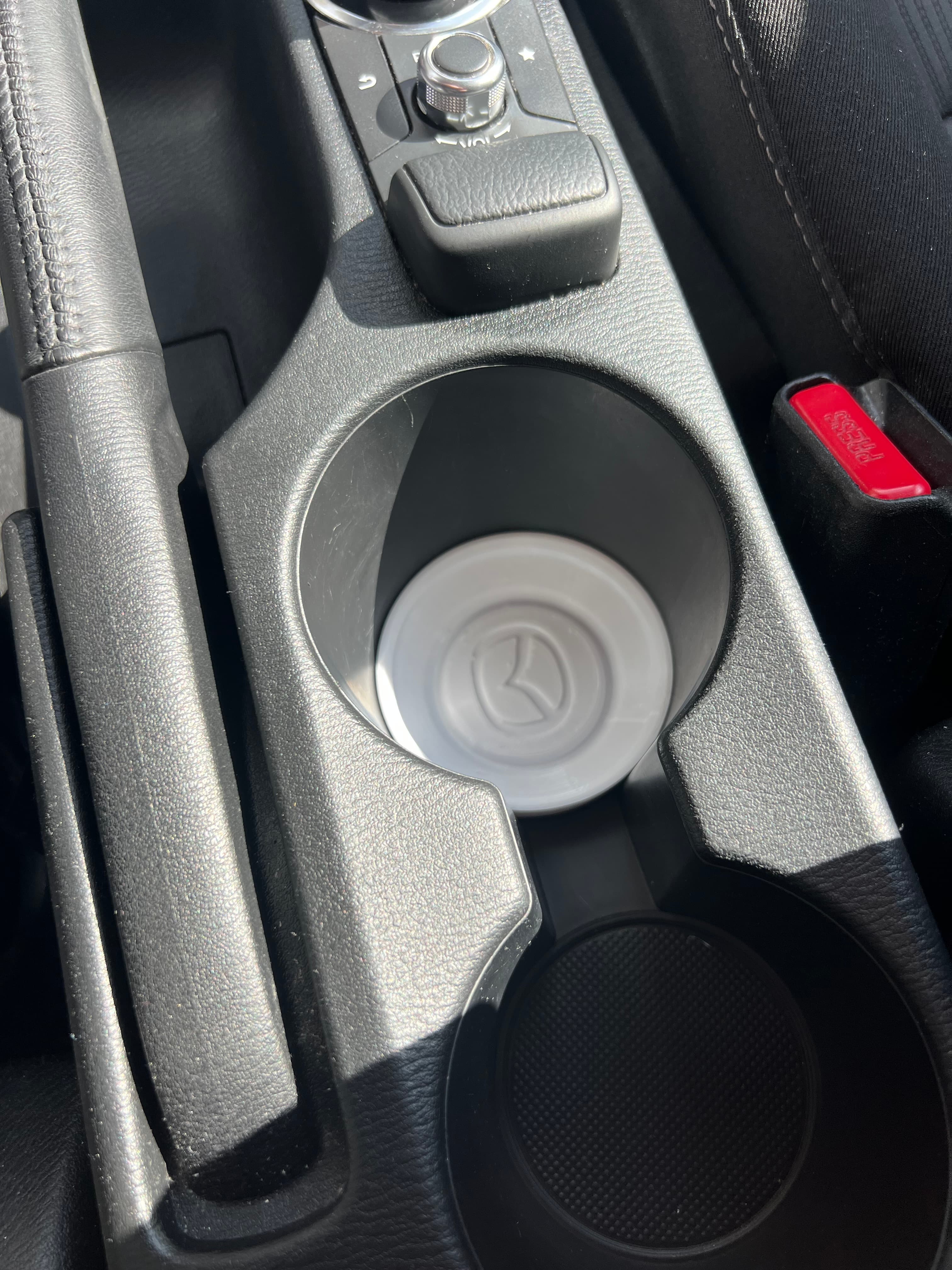 Mazda Cup Holder Insert / Coaster with Logo - image 6 of 6
