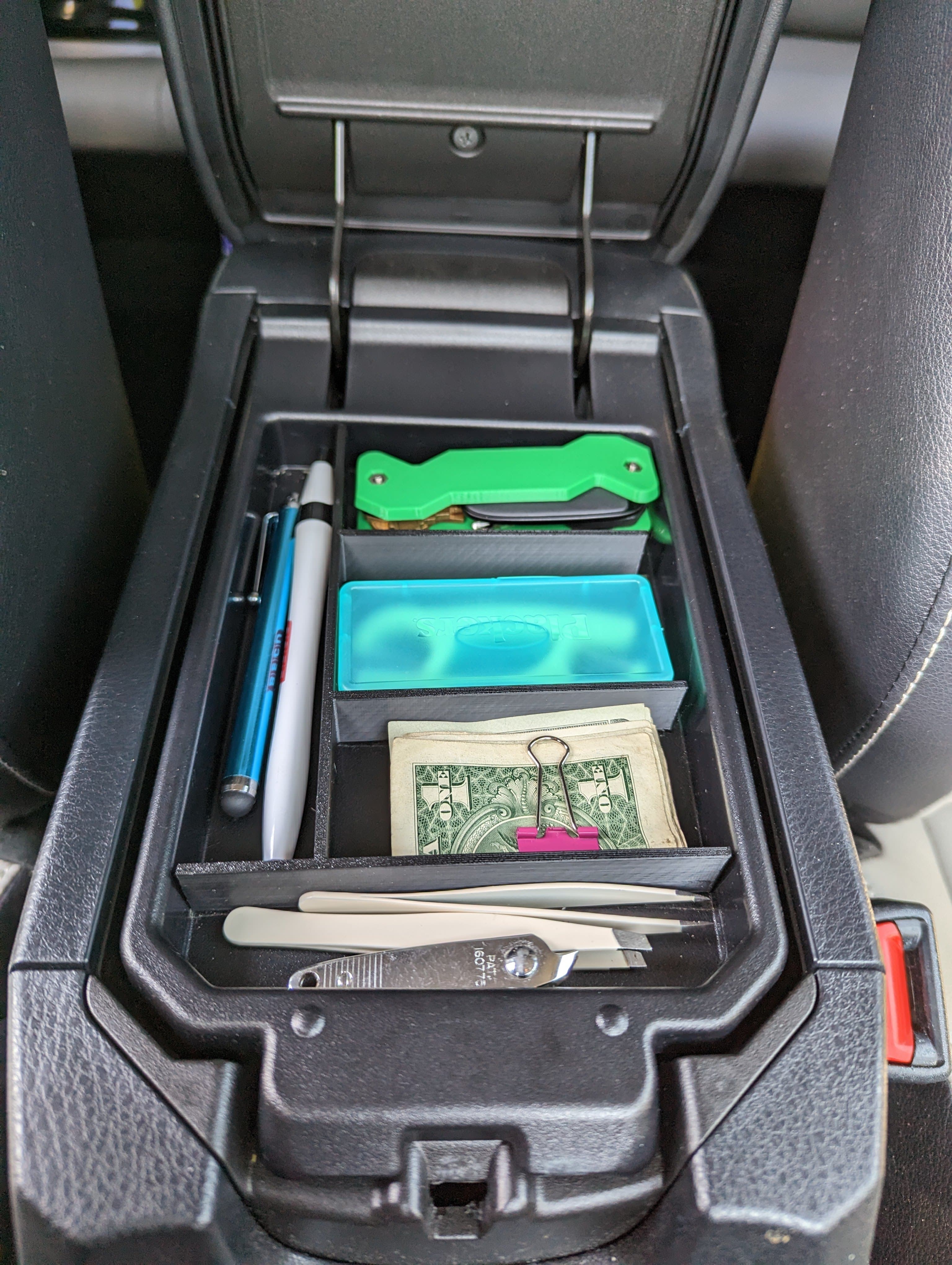 2017 Toyota Rav4 Hybrid Top Center Console Organizer - image 2 of 2
