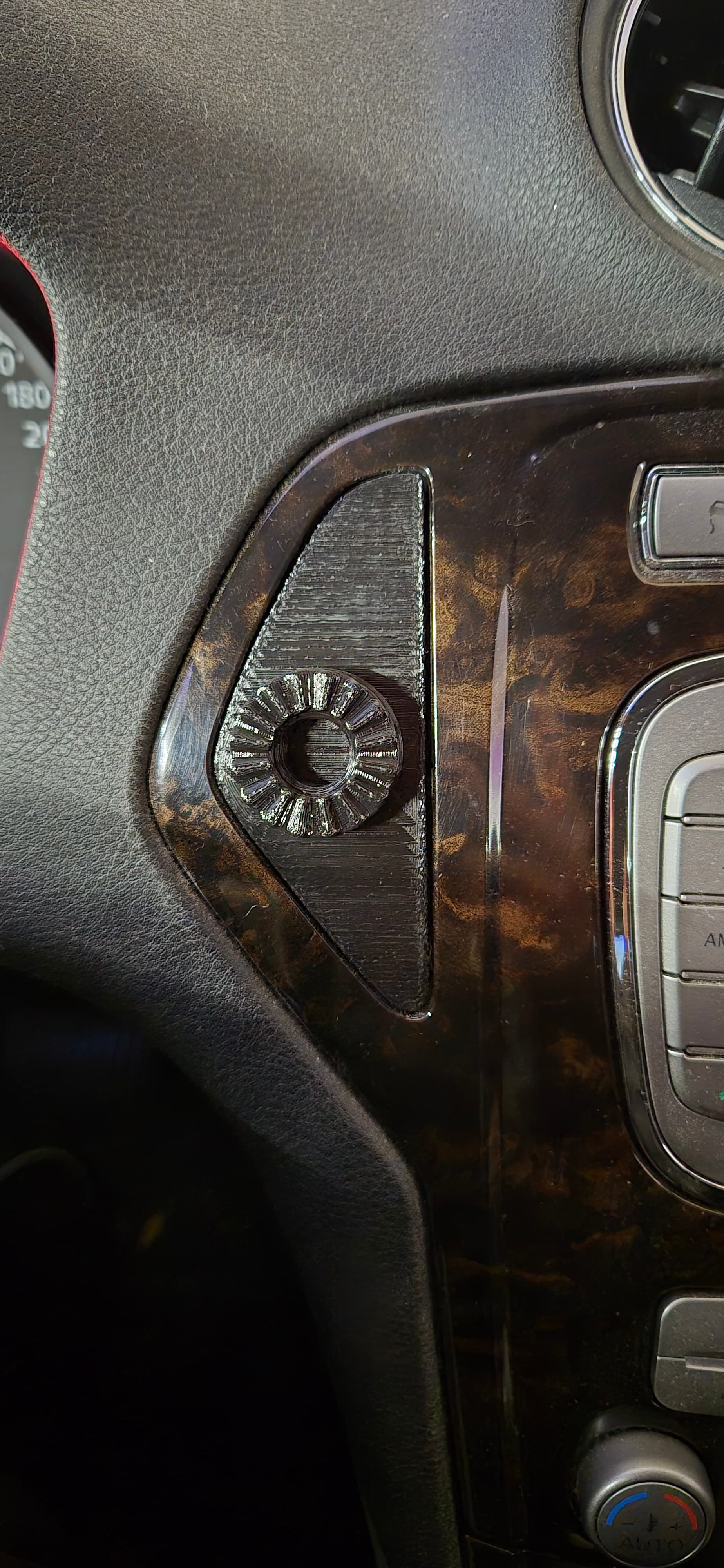 Ford Mondeo MK4 Console Cover Adapter for Multifunctional Arm and PopSocket Vent Mount - image 2 of 2