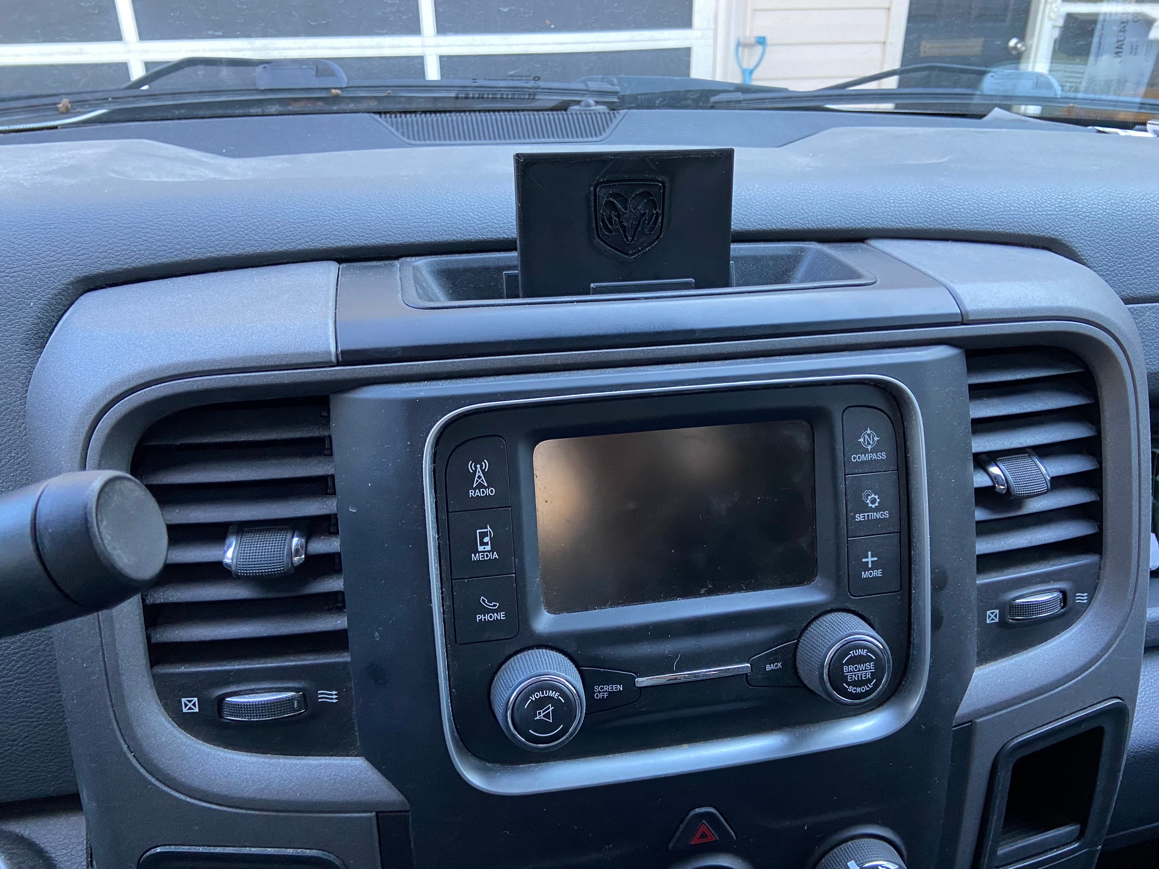 Ram 1500 Dashboard Phone Stand - image