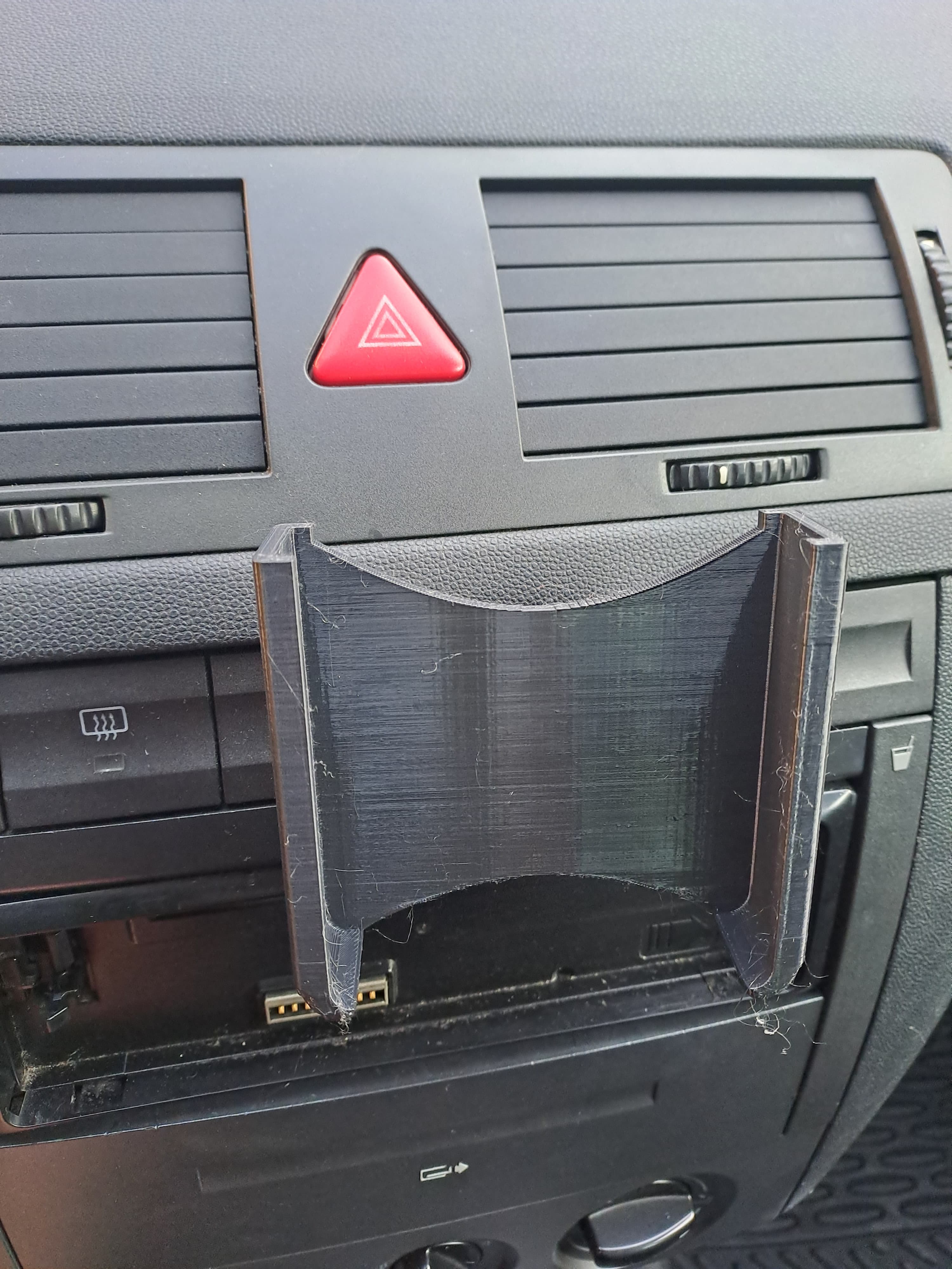Skoda Fabia MK1 Console Phone Holder - image