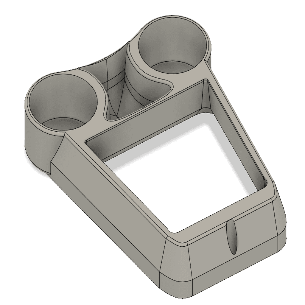 Volkswagen MK1 Rabbit/Jetta Center Console with Can Holders - image