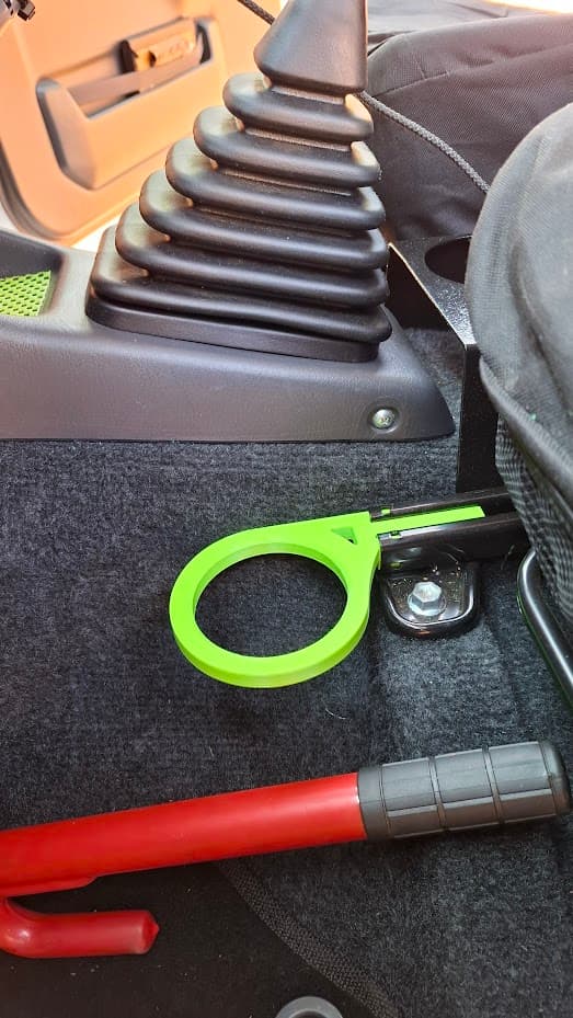 Large Cup Holder for Suzuki Jimny Gen 3 Seat Rail - image