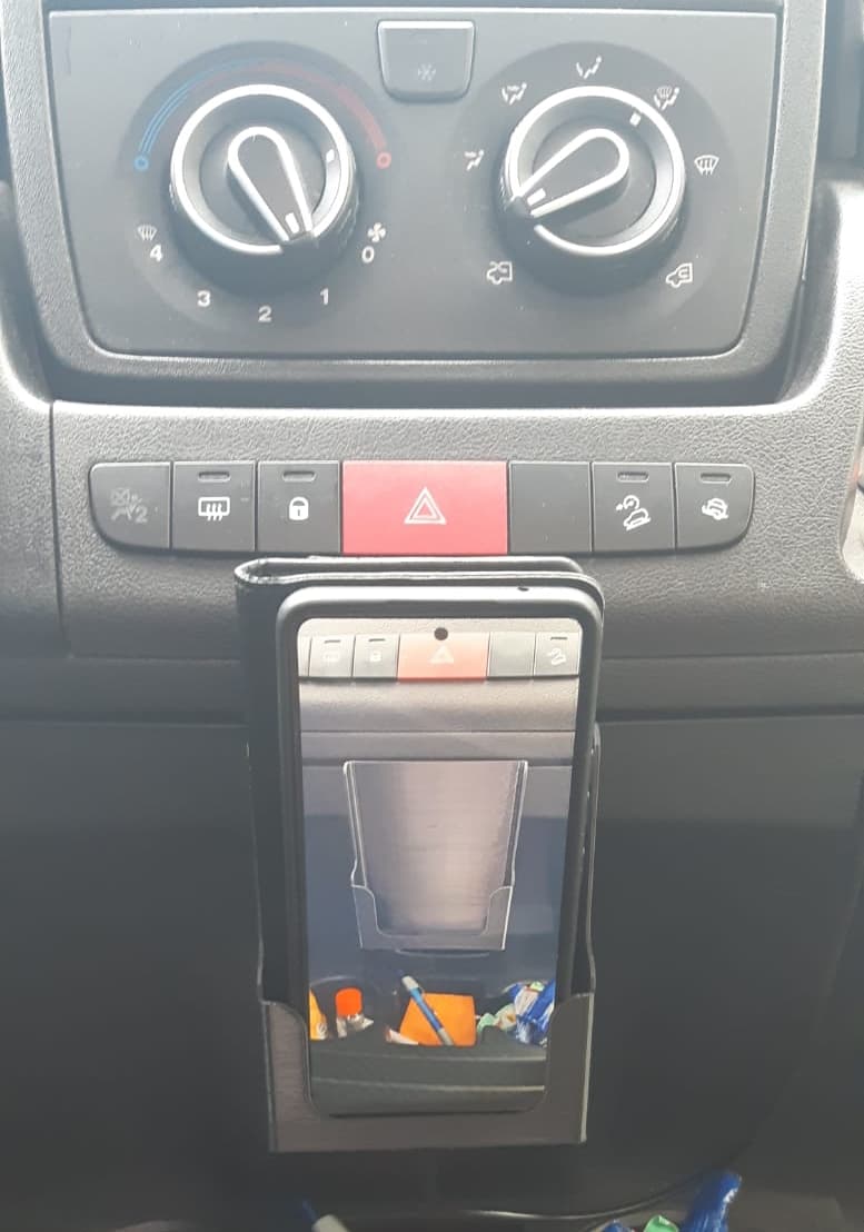 mount for Citroen Jumper front console / smartphoneholder - image