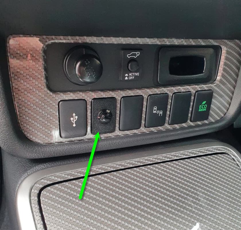 Mitsubishi Outlander Switch Plate - image