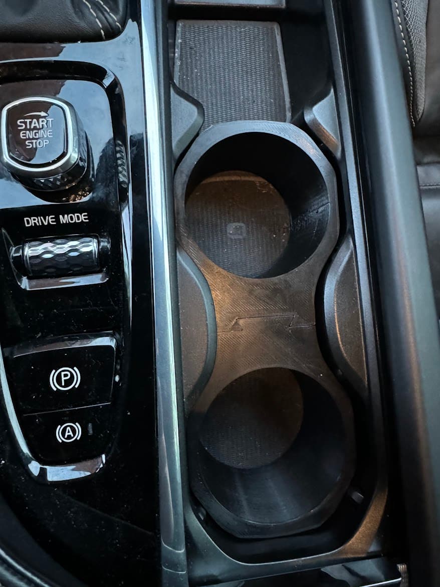 Cup holder for Volvo V60/V90/XC60/XC90 SPA - image