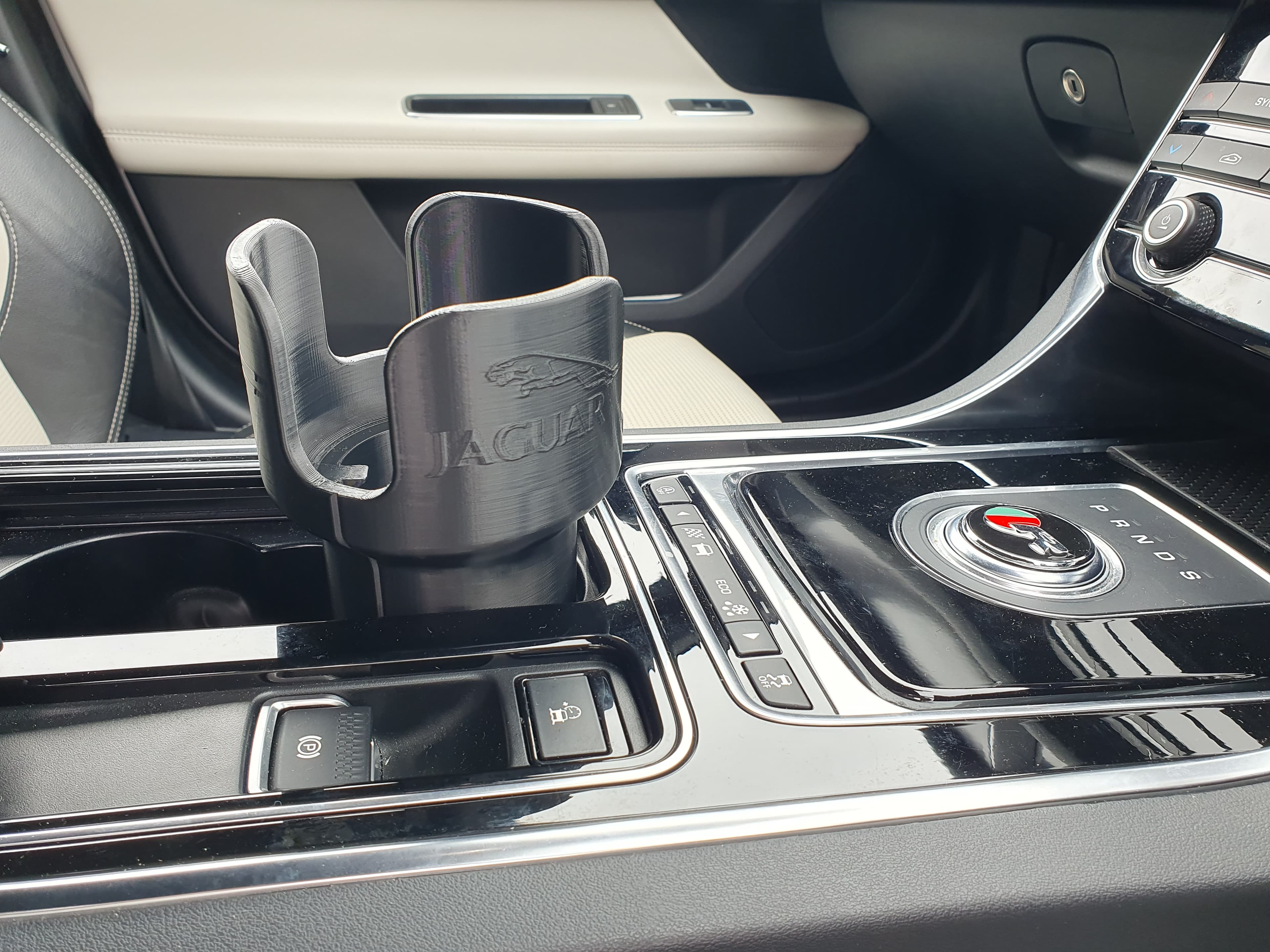 Car Cup Holder Bottle Adapter fits Jaguar XF (X260) Contigo coffee mug. preview