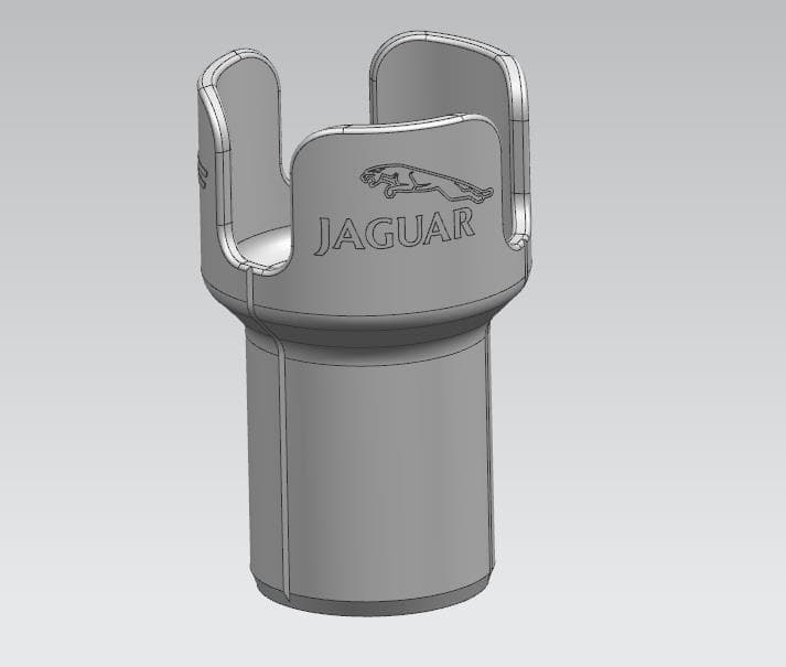 Car Cup Holder Bottle Adapter fits Jaguar XF (X260) Contigo coffee mug. preview