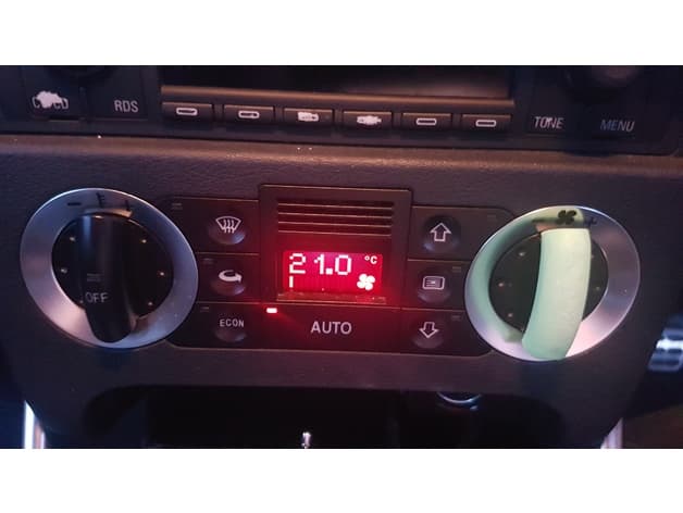 Audi TT 8N Climate Control Fan Speed Knob Cover Cap preview