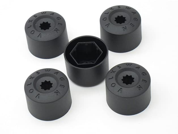 VW Stud Cover Adapter (Wheel bolt cover) preview