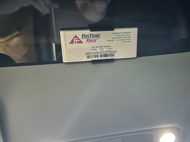 FasTrak Flex Clip / Holder for Tesla & Others preview