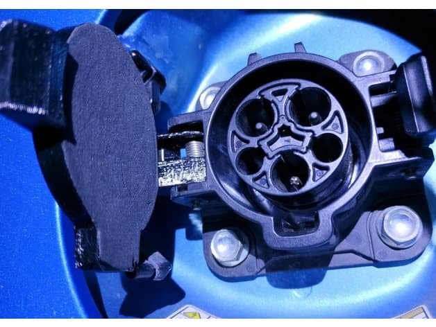 Type 1 EV chargeport cover preview