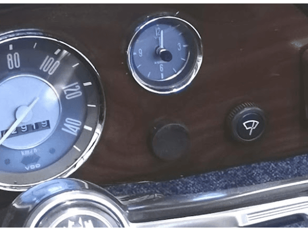 Volkswagen Karmann-Ghia, Type 1 etc. stopper for instrument panel hole preview