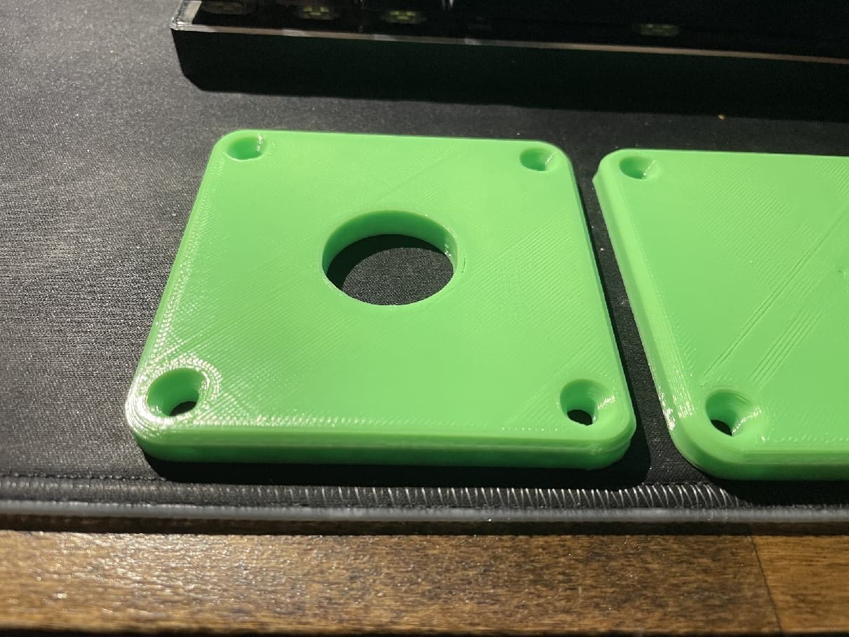 Jeep Gladiator bed inverter hole cover with 1.125" hole preview
