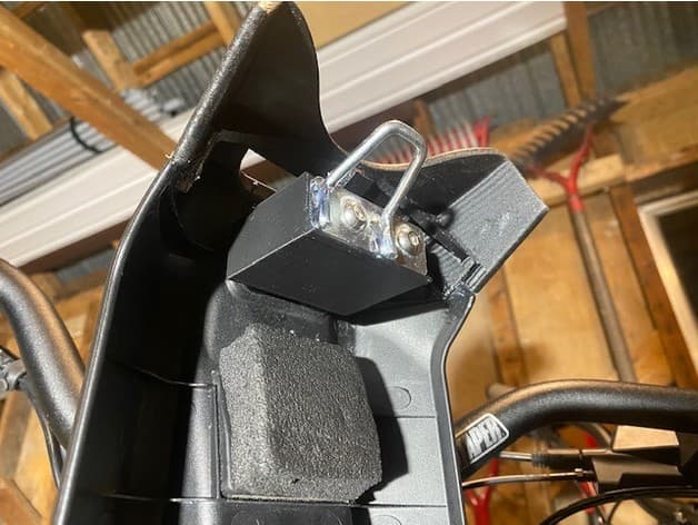 Sur-Ron battery cover extension panel preview