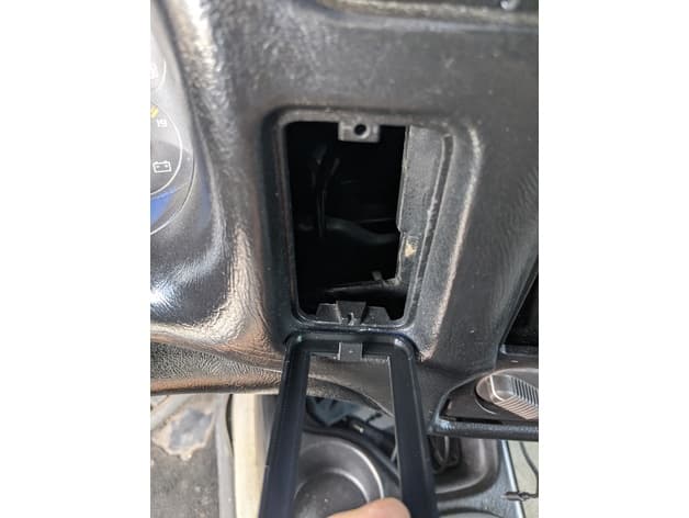Chevy S10 Airbag Switch Blank Dash Panel preview