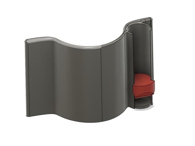 Tesla Model S - Coin / Cup Holder preview