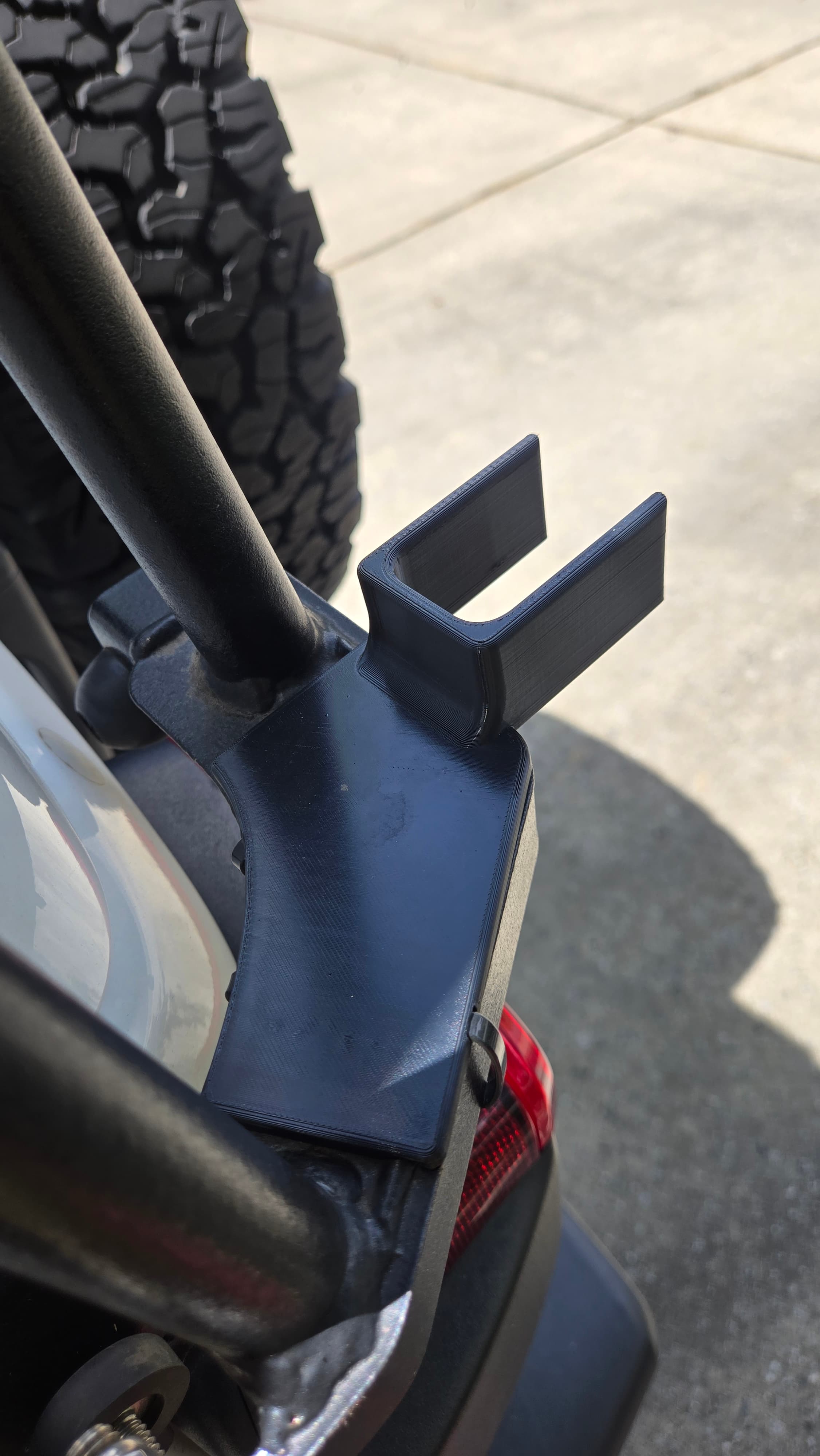 Jeep Wrangler Gobi Rack ski holder preview