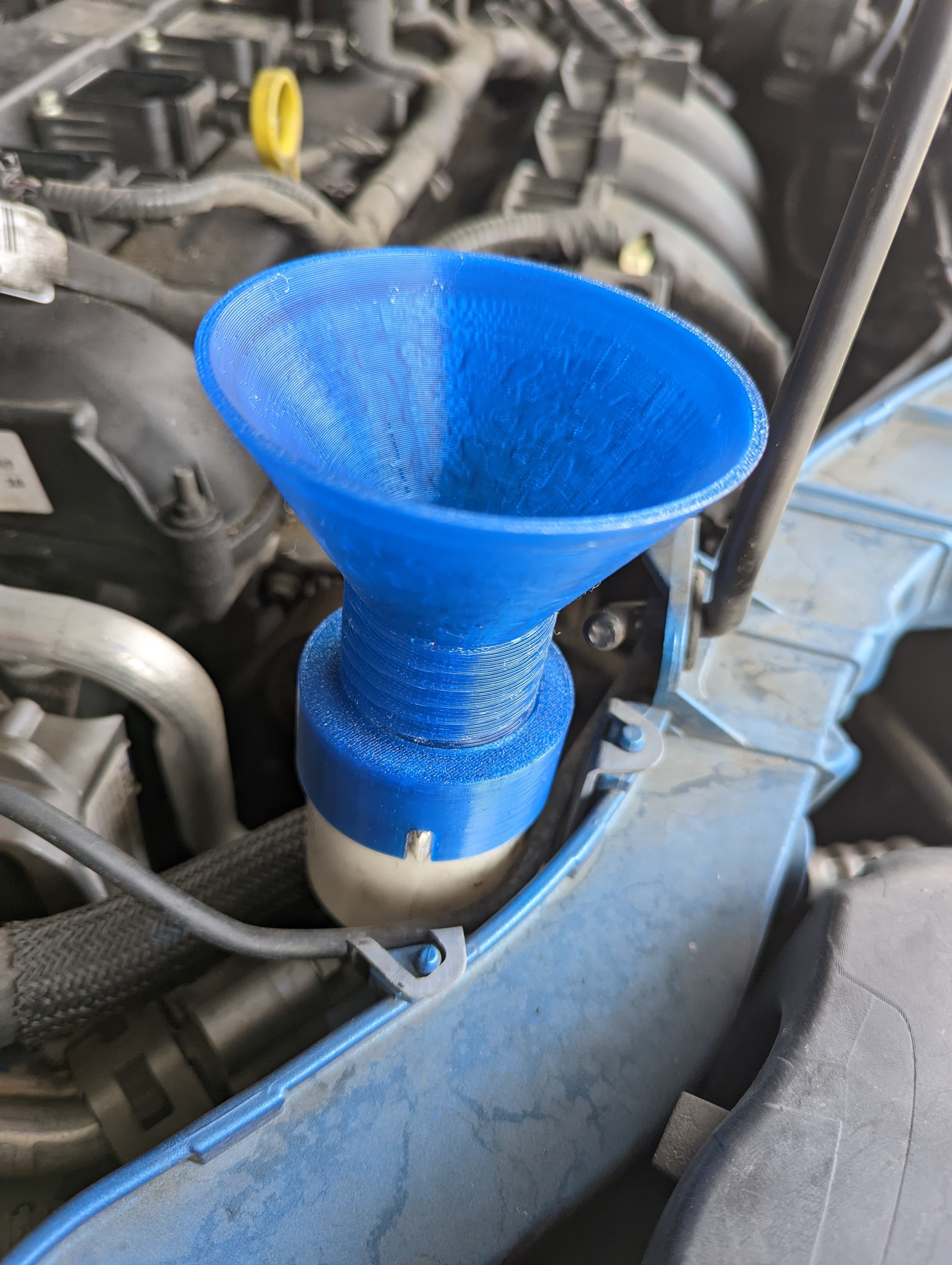 Ford Focus 2012 Windshield Washer Fluid Reservoir Cap v3 preview