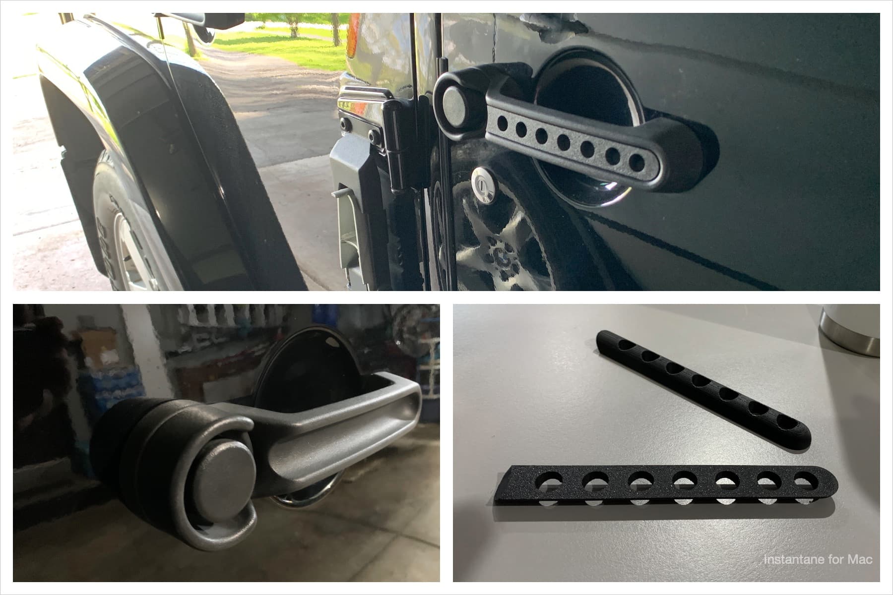 Jeep Wrangler JK Door Handle Inserts (2007–2018) preview