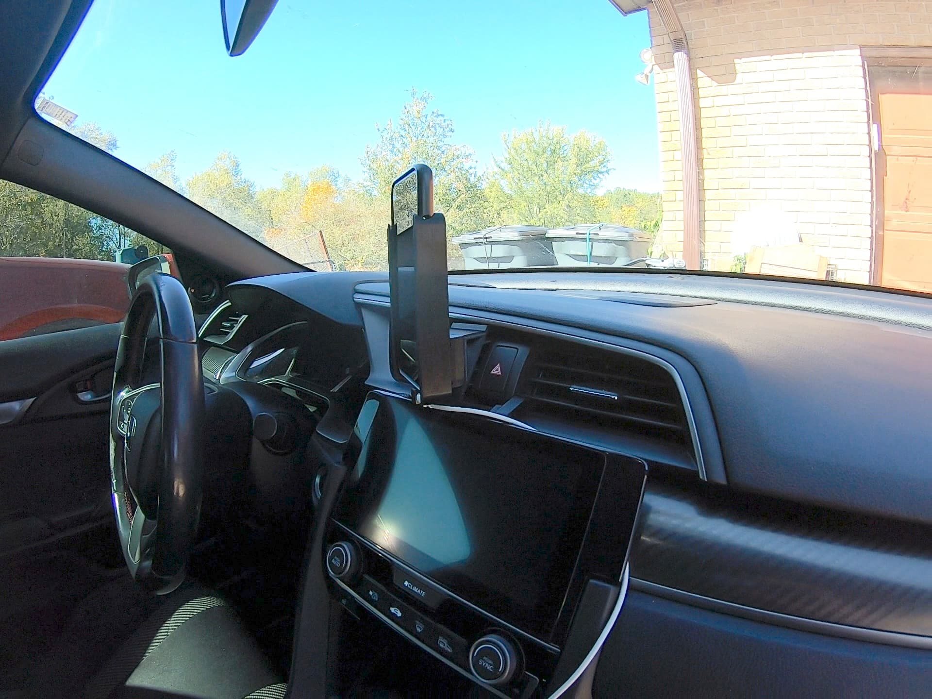 Phone holder for 2018 Honda Civic Si preview