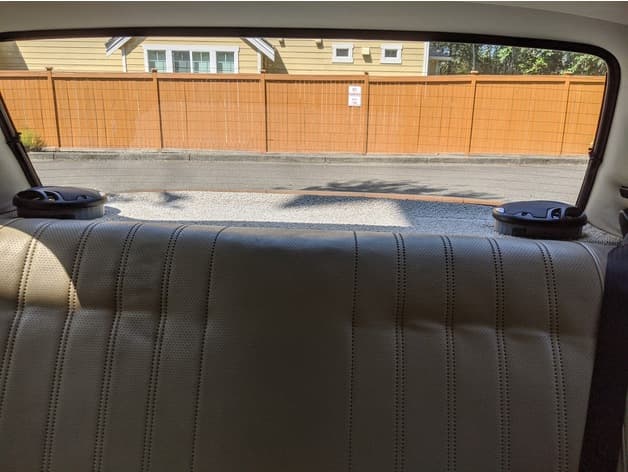 1981 BMW 320i E21 Rear-Shelf 4x6-to-6.5-Inch Speaker Adapter preview