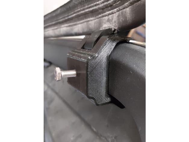 Renault Twizy Soft Plastic Window Replacement Rear Bracket - image 3 of 5