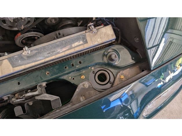 Miata coolant overflow tank relocation - image 2 of 5