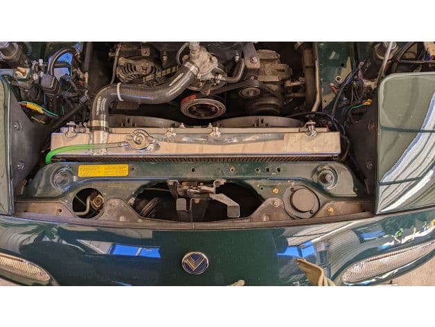 Miata coolant overflow tank relocation - image 3 of 5