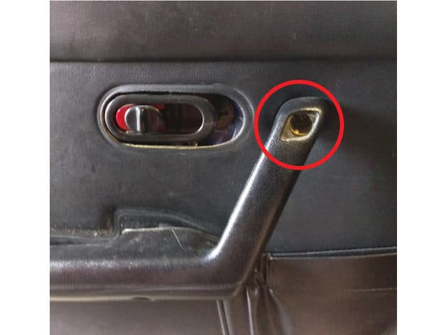 Miata Arm Rest Door Handle Plug - image